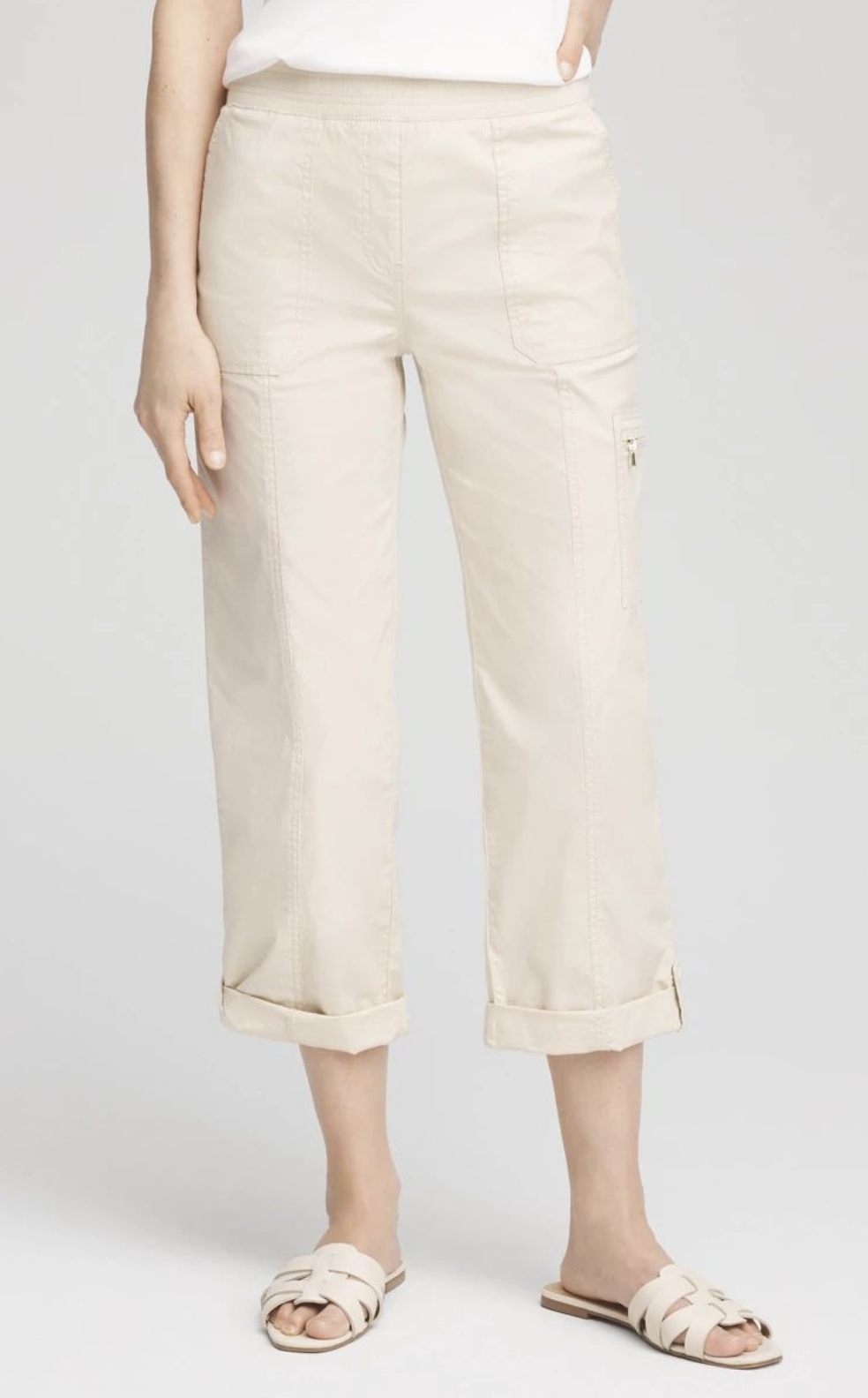The Best Capri Pants To Buy Now tania stephens 50 is not old fashion blogger chicos poplin
